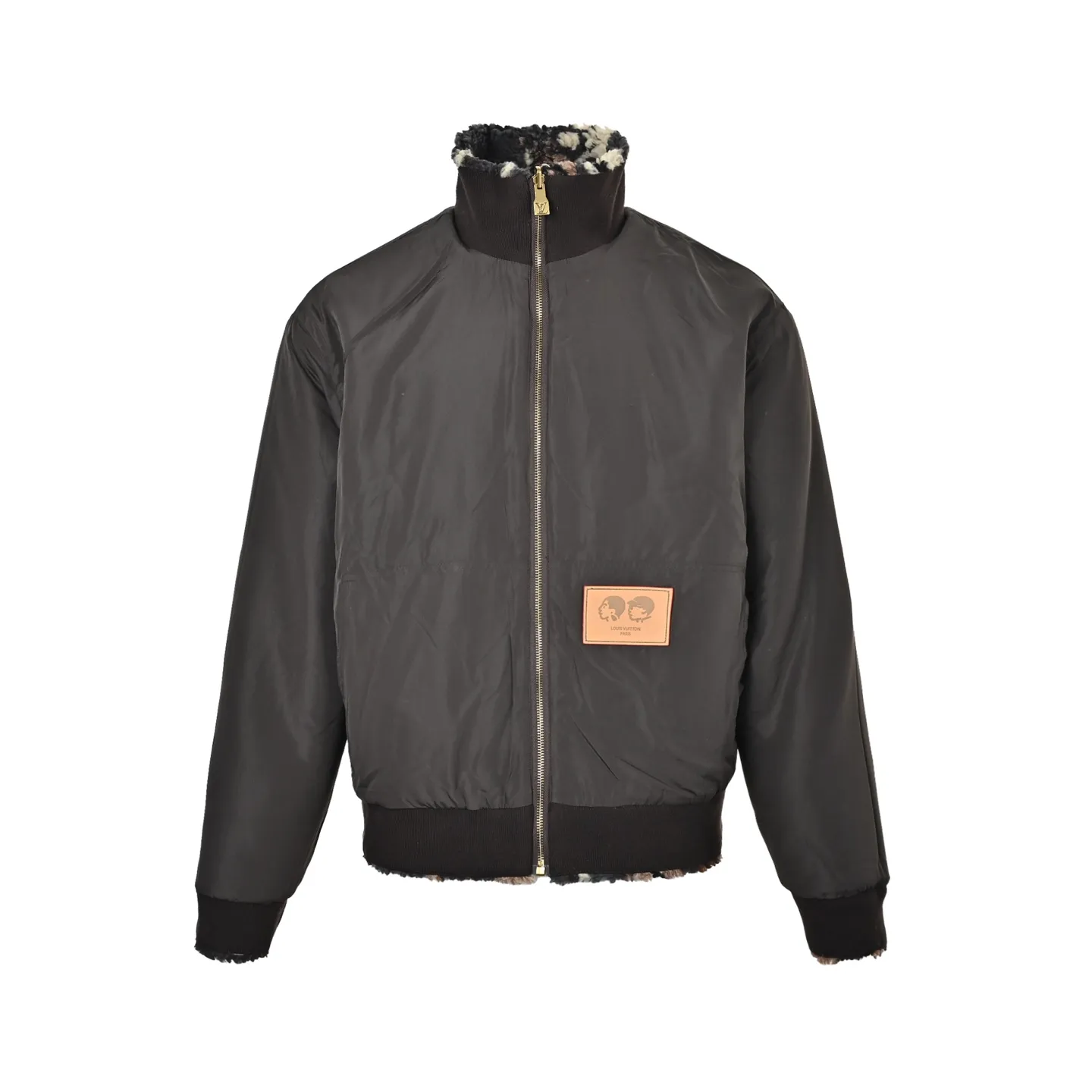 Louis Vuitton/Louis Vuitton reversible lambswool jacket